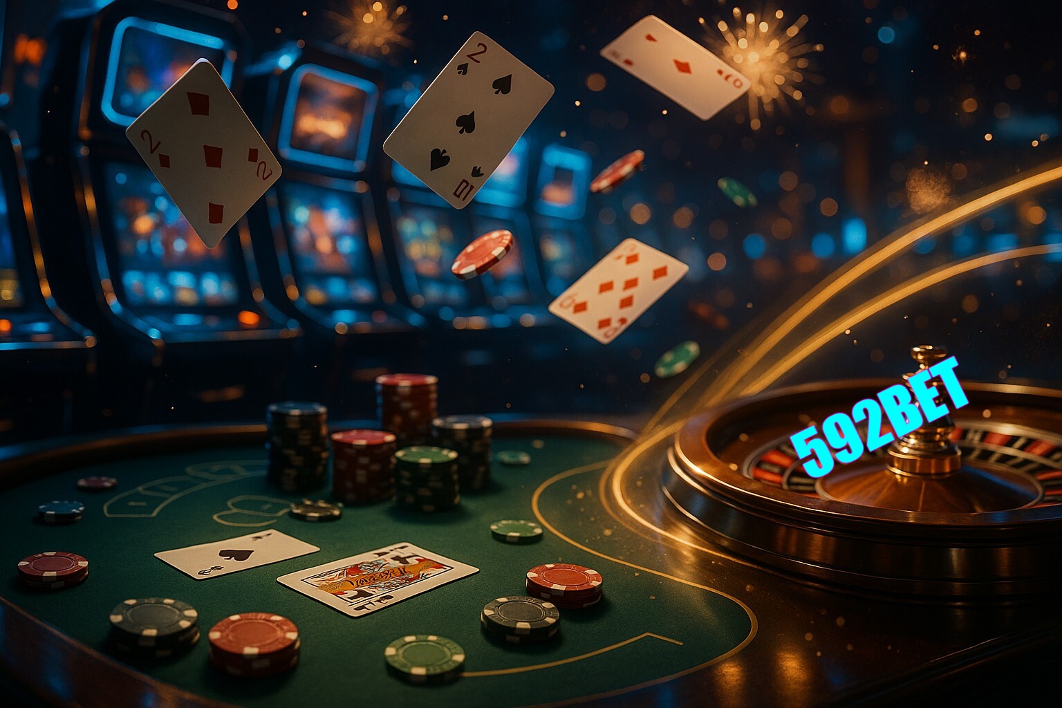 Jogos emocionantes no 592BET