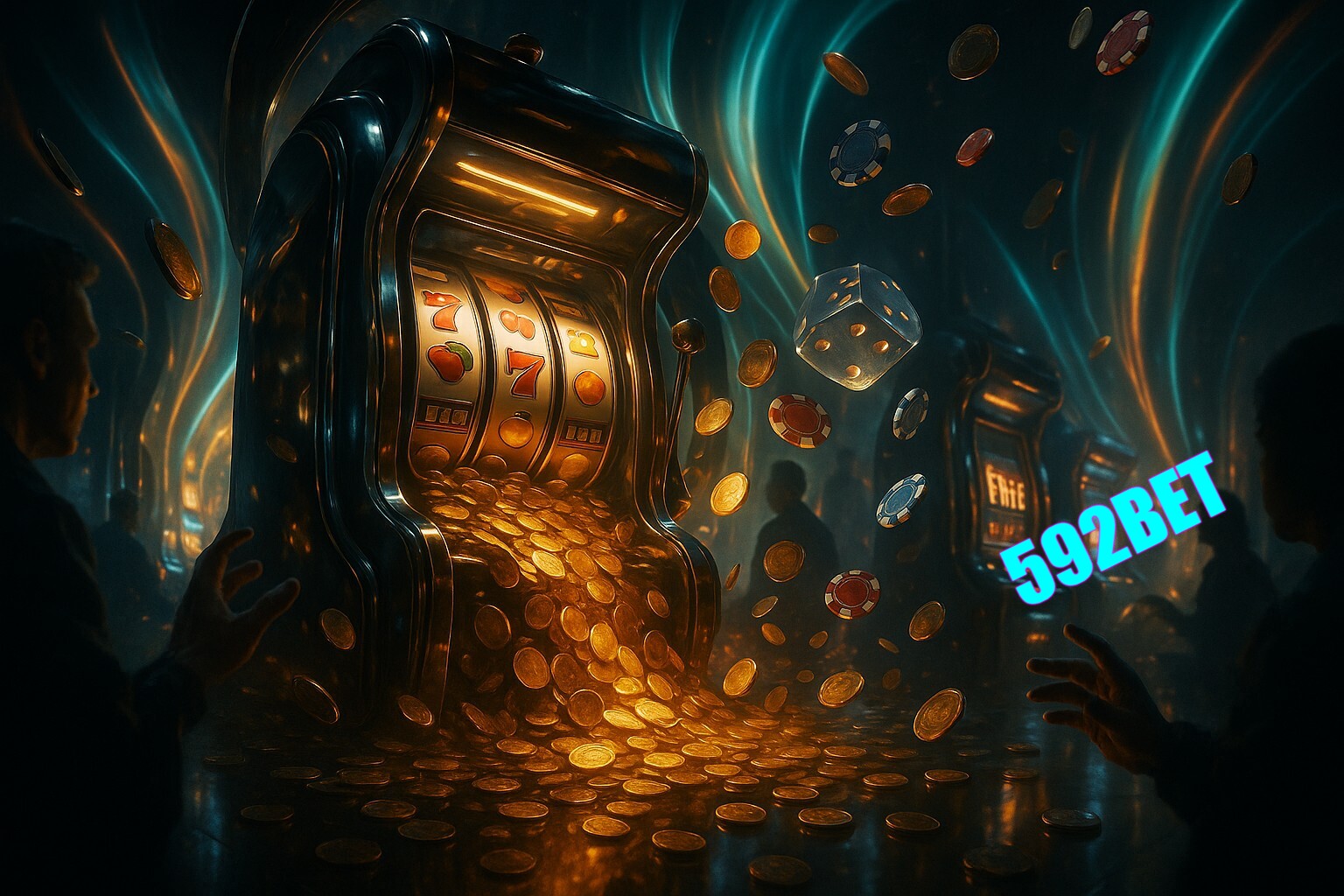 Diversos jogos de caça-níqueis